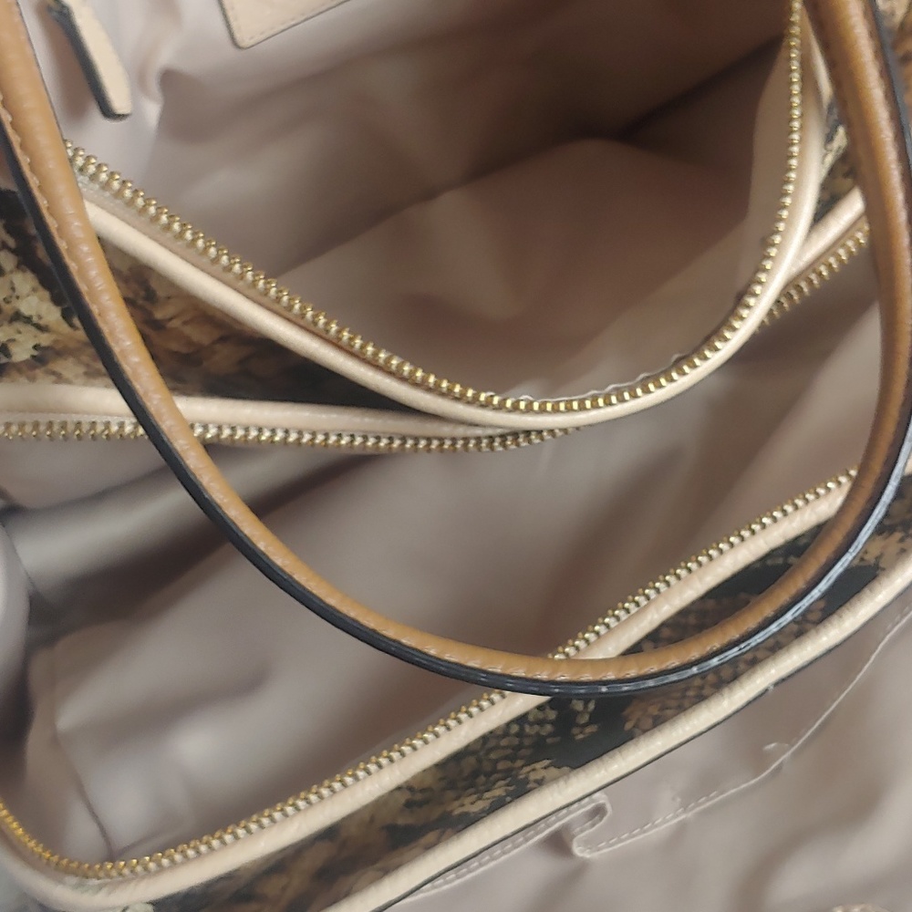 Coach Madison Python Print Carry All - image 6